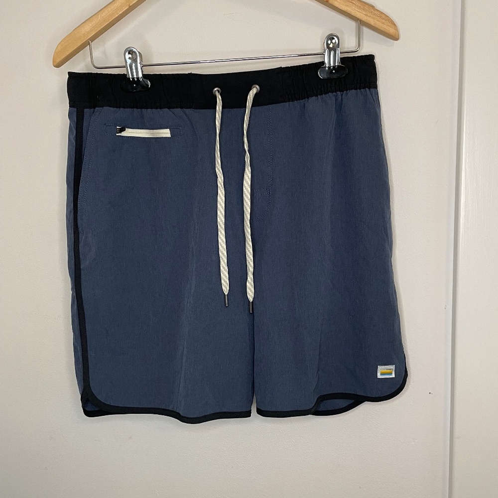 Blue Vuori Shorts